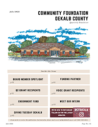 Community Foundation DeKalb County July 2022 Newsletter