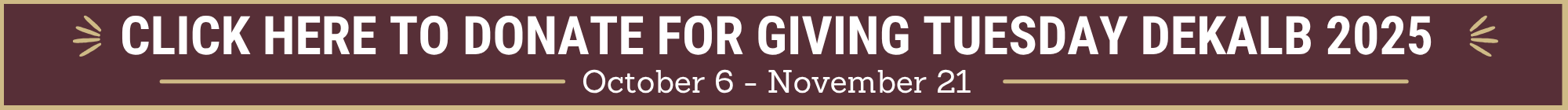 Giving Tuesday Website Banner
